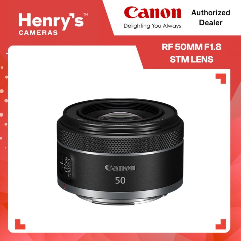CANON RF 50MM F1.8 STM LENS